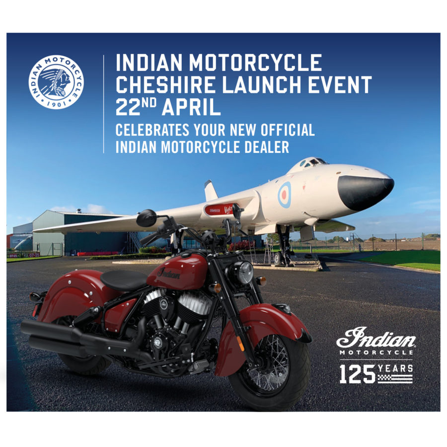 Indian Motorcycle Cheschire Launch Event