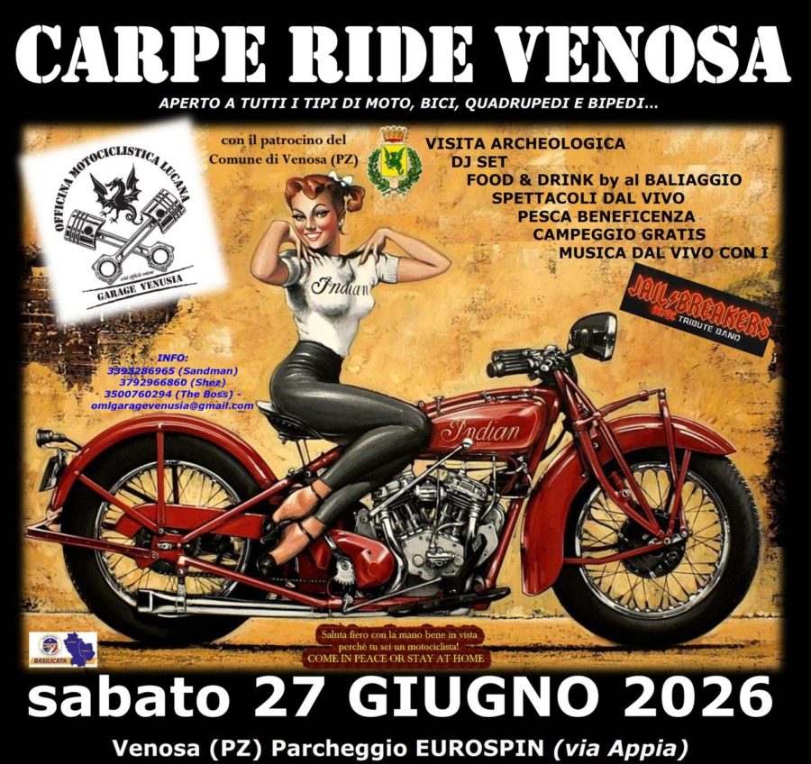 CARPE RIDE VENOSA