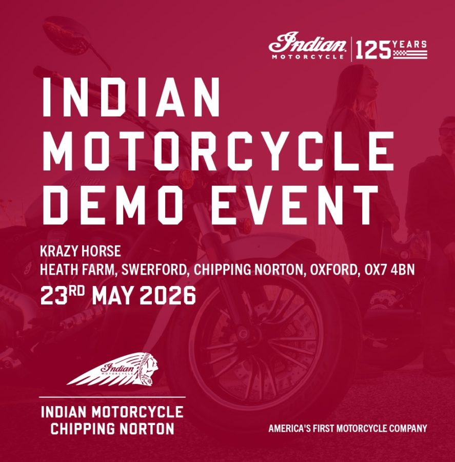 Indian Motorcycle Demo Event, Krazy Horse, Chipping Norton